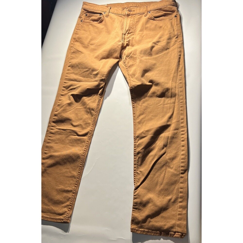 Hollister Men's Khaki / Tanish 5 Pocket Skinny Jeans Pants EUC  Size 34x32